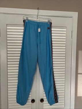 Aviator nation sweatpants with drawstring space NWT